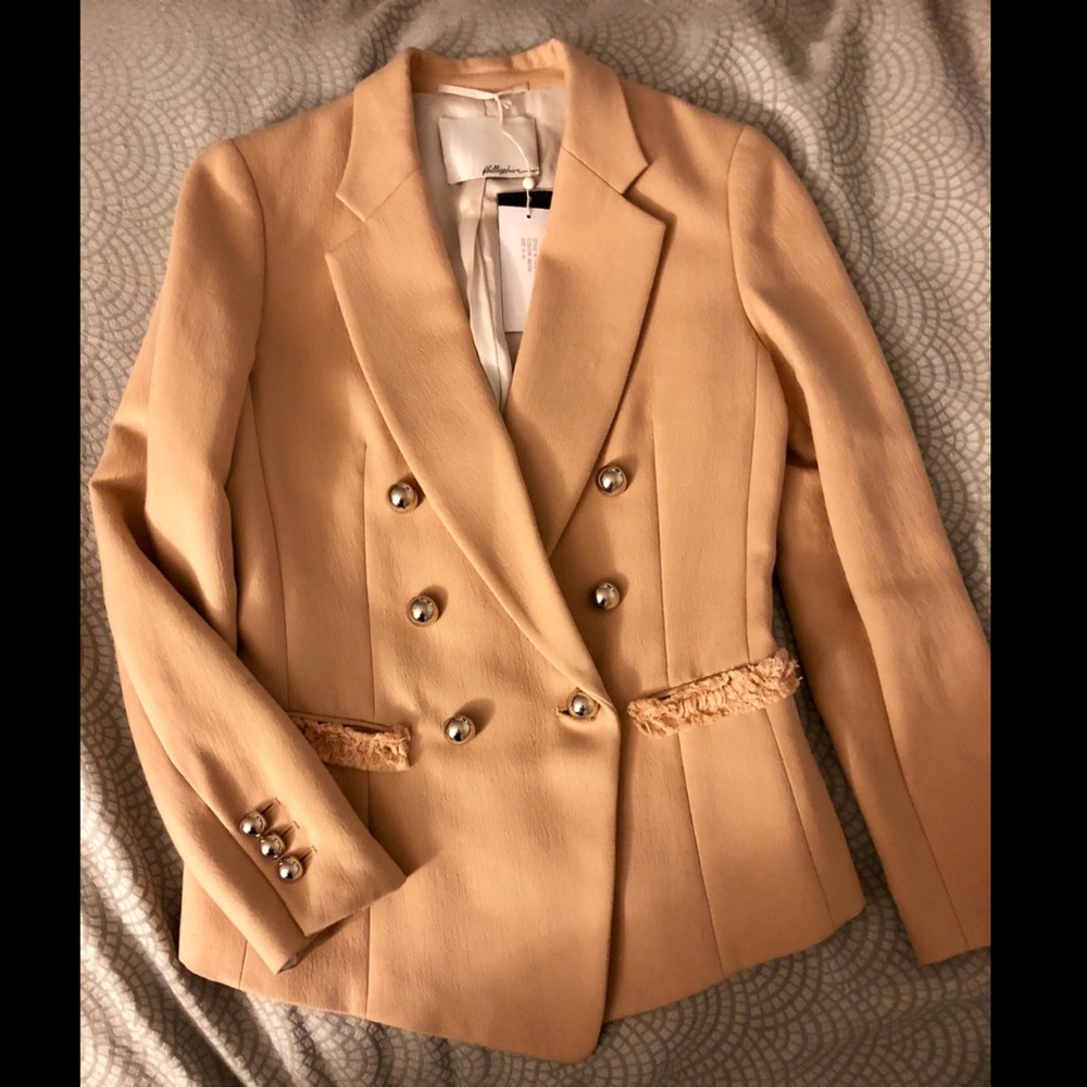 Phillip lim jacket with gold button